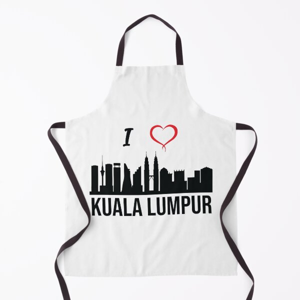 Item preview, I love Kuala Lumpur Skyline Malaysian Culture designed and sold by alltheprints.