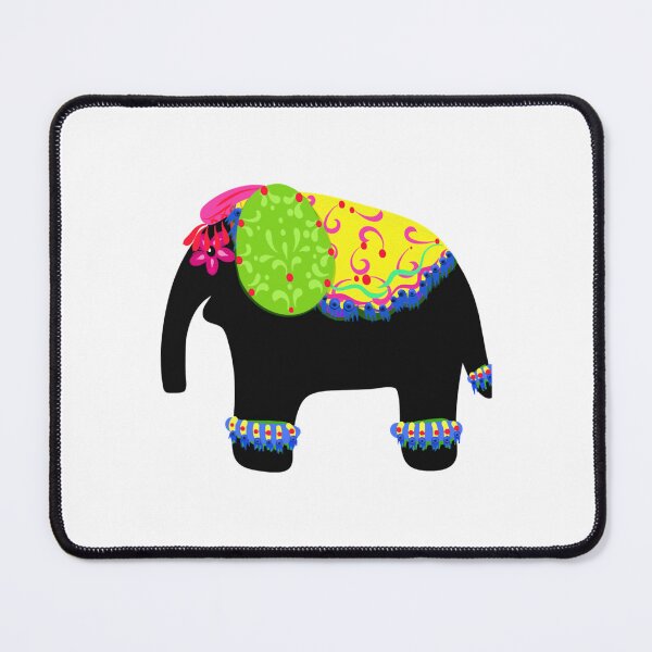 Item preview, Black Circus Elephant designed and sold by LeonarDobonu.