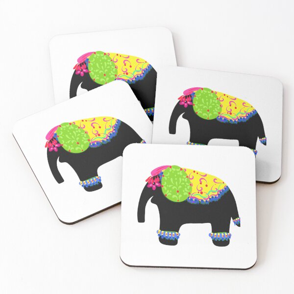 Item preview, Black Circus Elephant designed and sold by LeonarDobonu.