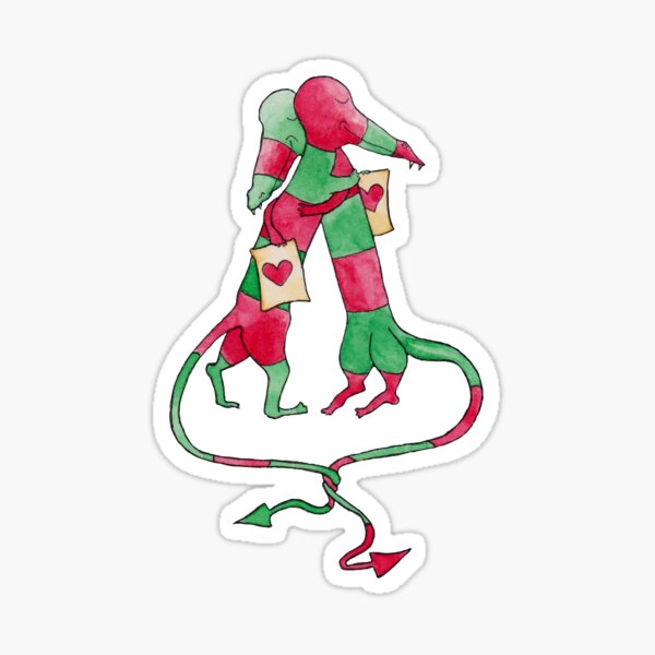 Monster Loves Monster Sticker