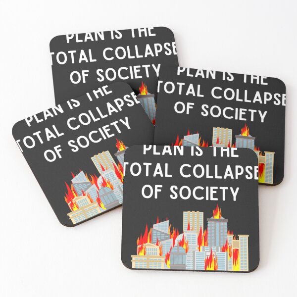 Item preview, My Retirement Plan is The Total Collapse of Society Classic T-Shirt designed and sold by NiccoloTobol.