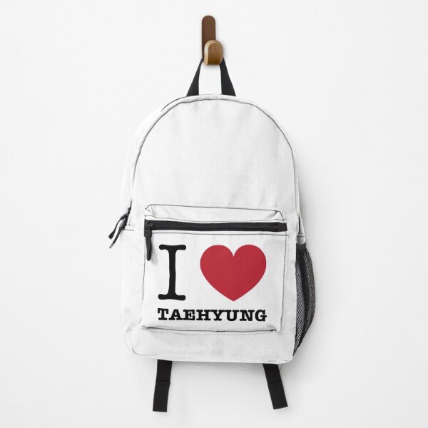 Item preview, I love BTS Taehyung typography designed and sold by Morcawork.
