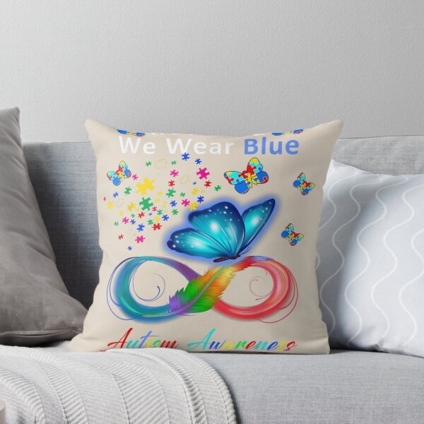 Item preview, In April We Wear Blue Autism Awareness - Butterfly Autism designed and sold by VerityKingStore.