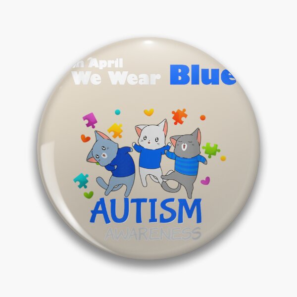 Item preview, Autism In April We Wear Blue Autism Awareness designed and sold by VerityKingStore.