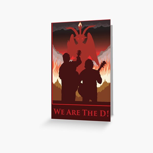 We Are The D! Greeting Card