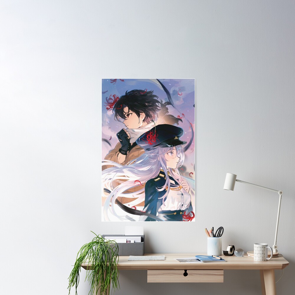 Eighty Six 86 Anime' Poster, picture, metal print, paint by Illust Artz