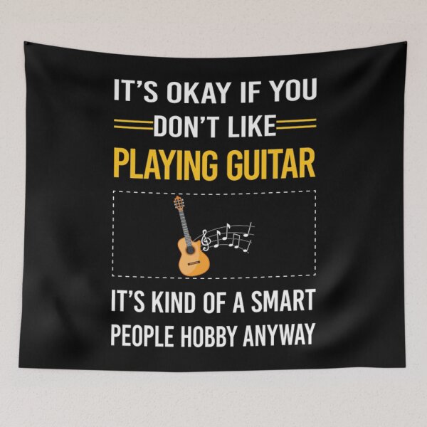 Item preview, Funny Smart People Playing Guitar Guitarist designed and sold by VictorGagarin.