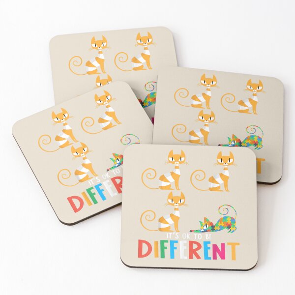 Item preview, Kitty Autism It's Ok To Be A Little Different - Autism Cat designed and sold by VerityKingStore.