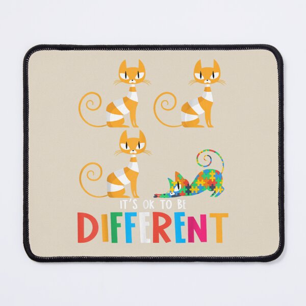 Item preview, Kitty Autism It's Ok To Be A Little Different - Autism Cat designed and sold by VerityKingStore.