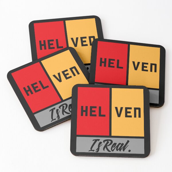 Item preview, El infierno es real (el cielo es real) designed and sold by VictorGagarin.