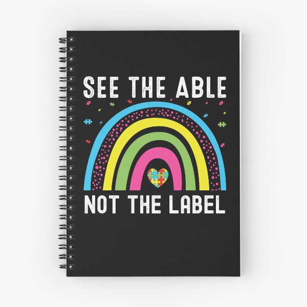 Item preview, See The Able Not The Label - autism awareness  designed and sold by husseiN-IQ.