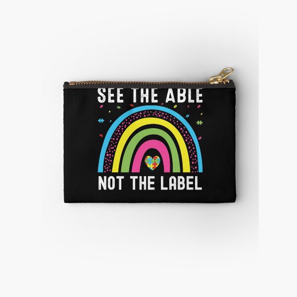 Item preview, See The Able Not The Label - autism awareness  designed and sold by husseiN-IQ.
