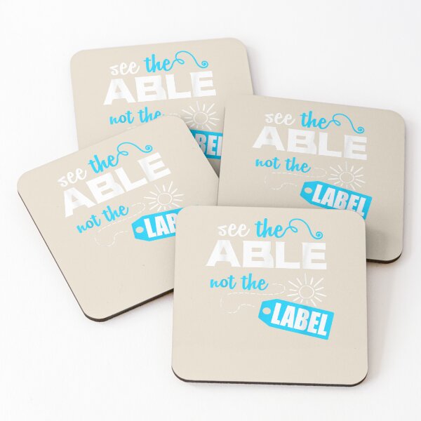 Item preview, Autism Awareness - See The Able Not The Label designed and sold by VerityKingStore.