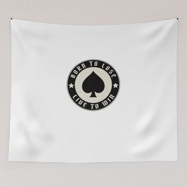 Item preview, Born To Lose Live To Win Essential T-Shirt designed and sold by CathrinBraun.