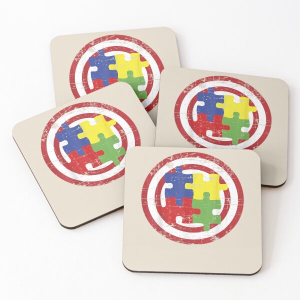 Item preview, Autism Awareness Shirts Captain Autism Puzzle Piece T Shirt designed and sold by VerityKingStore.