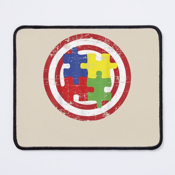 Item preview, Autism Awareness Shirts Captain Autism Puzzle Piece T Shirt designed and sold by VerityKingStore.