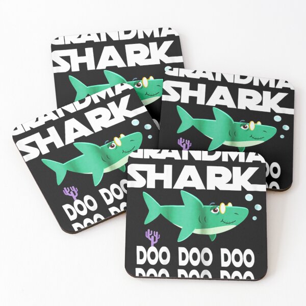 Aperçu de l'œuvre Grand-mère, requin, doo, doo, doo . classique créée et vendue par virtslepatla.