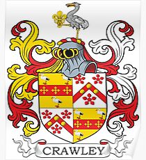 Crawley Coat of Arms Poster