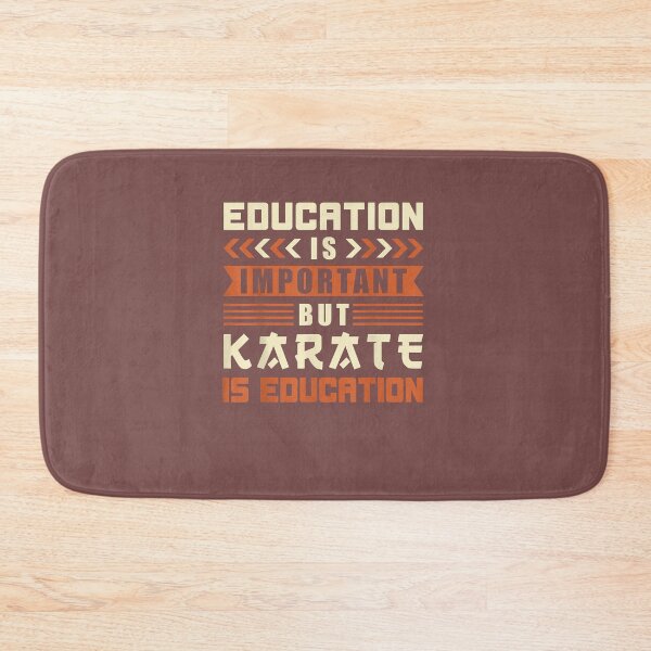 Item preview, Karate Black Belt Gi Uniform Funny Education Is Important T-Shirt designed and sold by hamnfxd.
