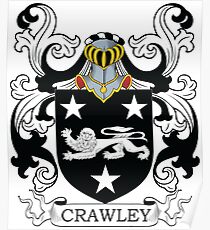 Crawley Coat of Arms Poster