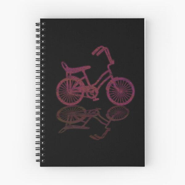 Item preview, Oldschool Banana Seat Bike * Trippy Bicycle * Groovy Gift for Bike Lover designed and sold by BadassBazaar.