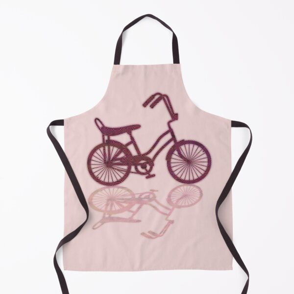 Item preview, Oldschool Banana Seat Bike * Trippy Bicycle * Groovy Gift for Bike Lover designed and sold by BadassBazaar.