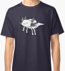 cute happy floaty axolotol print Classic T-Shirt
