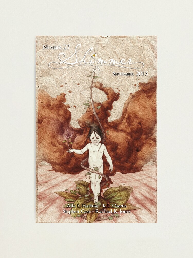 Thumbnail 1 of 3, Photographic Print, Dustbaby by Sandro Castelli, Shimmer #27 cover designed and sold by bethwodzinski.