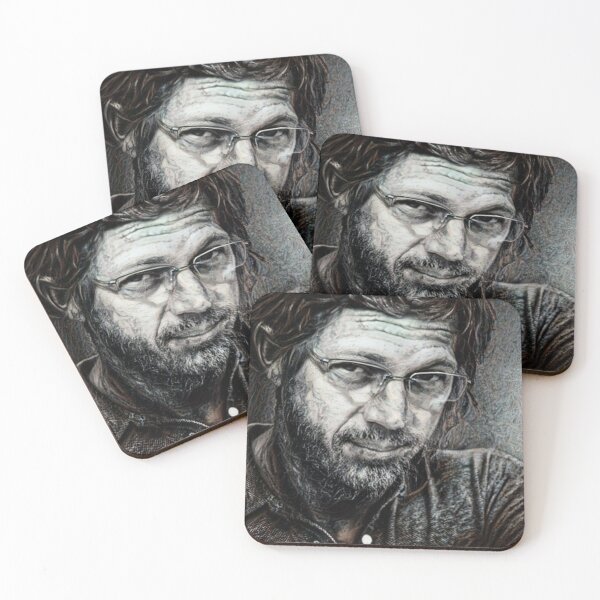 Item preview, Portrait of Male Movie Icon in Dark Colour designed and sold by KALEIDOSCOPE UK.