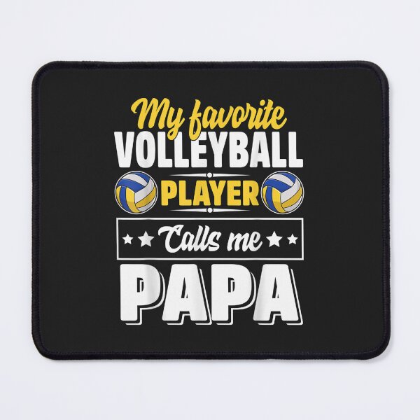 Item preview, My Favorite Volleyball Player Calls Me Papa Cute TShirt8 designed and sold by virnmjan.