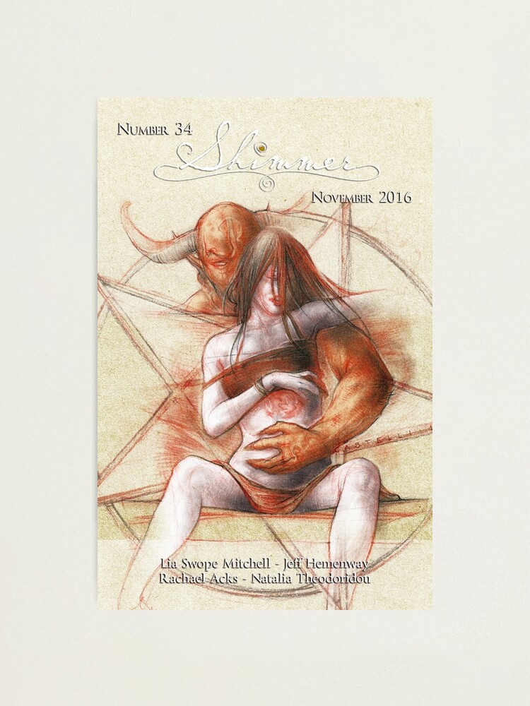 Thumbnail 1 of 3, Photographic Print, Skills to Keep the Devil in His Place, by Sandro Castelli, Shimmer #34 designed and sold by bethwodzinski.