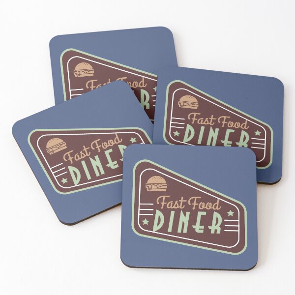 Item preview, Retro Diner Sign Hamburger Joint designed and sold by ShaneinJapan.