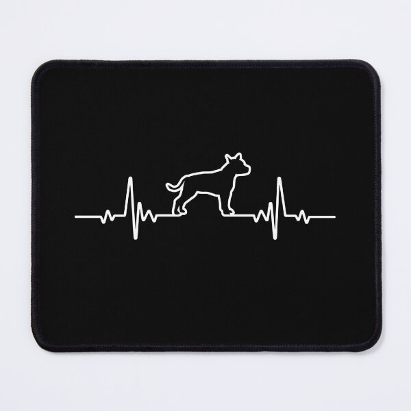 Item preview, Minimalist Heartbeat American Staffordshire Terrier designed and sold by More Cute Dogs.