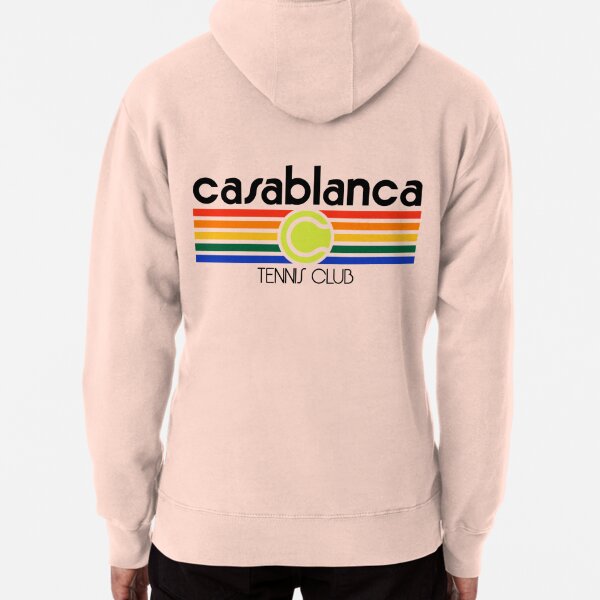 Casablanca Square Logo Hooded Sweatshirt