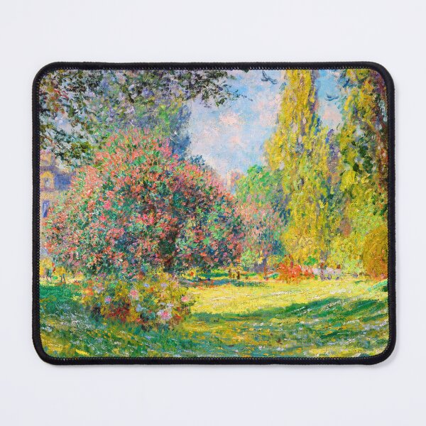 Item preview, The Parc Monceau  by Claude Monet,Monet famous paintings,impressionism designed and sold by Tamas Das.