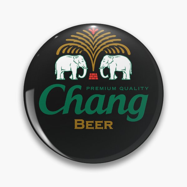 Item preview, Thailand chang beer bottle label เบียร์ ช้าง essential t shirt designed and sold by lakelachle5703.