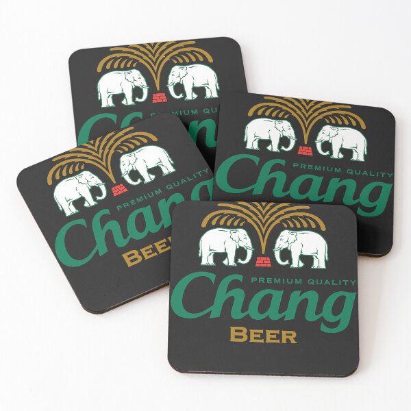 Item preview, Thailand chang beer bottle label เบียร์ ช้าง essential t shirt designed and sold by lakelachle5703.