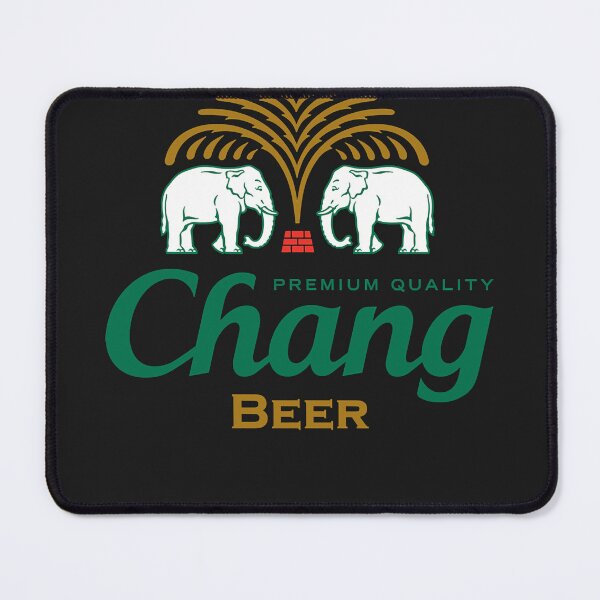 Item preview, Thailand chang beer bottle label เบียร์ ช้าง essential t shirt designed and sold by lakelachle5703.
