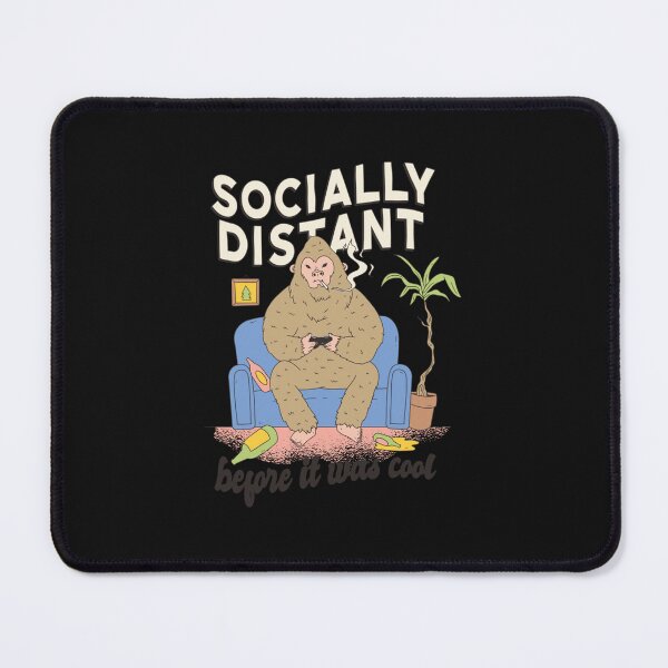 Item preview, socially-distant-bigfoot-t-shirt Classic T-Shirt designed and sold by EckhardVetter.