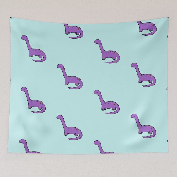 Item preview, Cute purple dinosaur designed and sold by Pickle-Lily.