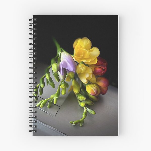 Item preview, Freesias under spotlight designed and sold by feiermar.