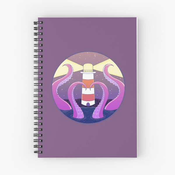 Item preview, The lighthouse and the kraken  designed and sold by DoesArtAndStuff.