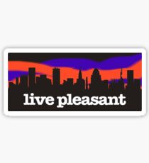 Land of Pleasant Living Sky Sticker