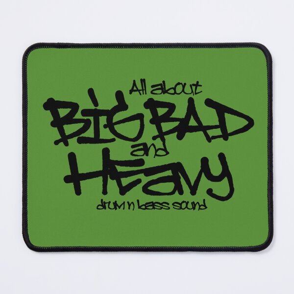Item preview, Big, Bad and Heavy ( Drum & Bass Sound ) designed and sold by WULFLAND ARTS.