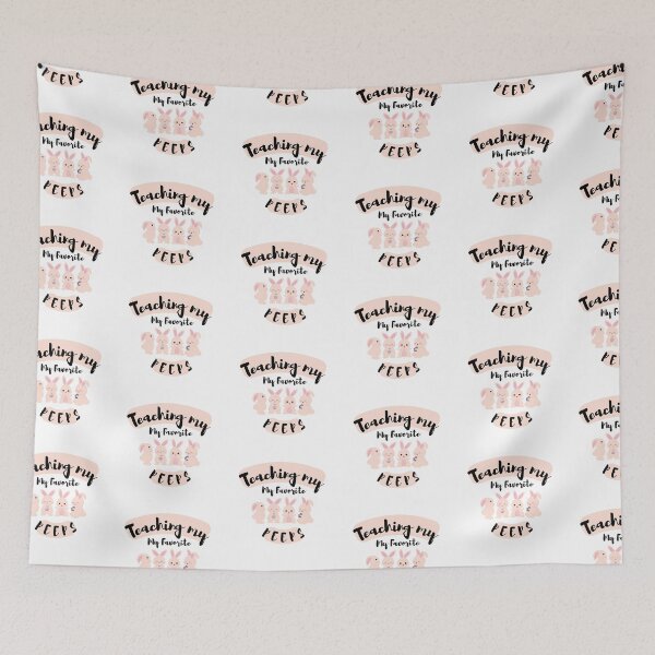 Item preview, Cute Teaching My Favorite peeps designed and sold by Nyssa-Stickers.