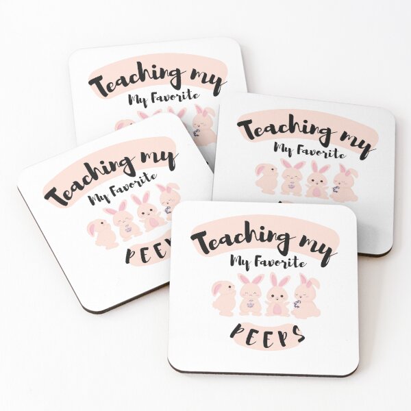 Item preview, Cute Teaching My Favorite peeps designed and sold by Nyssa-Stickers.