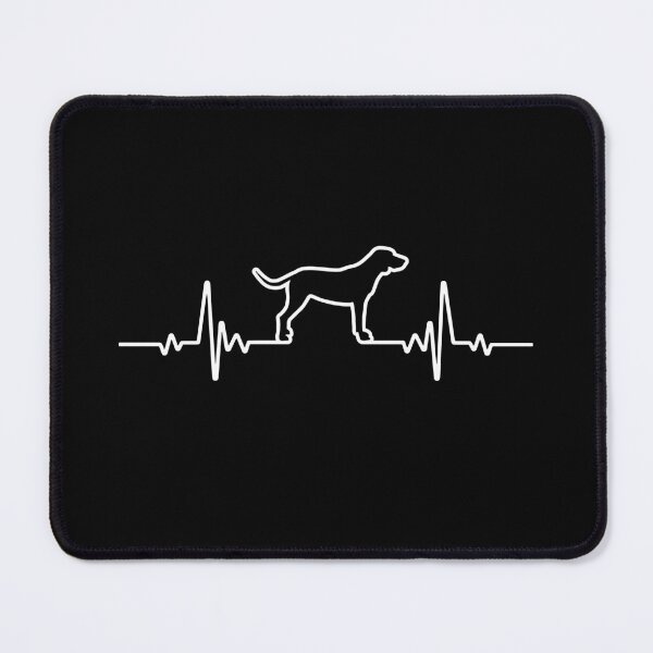 Item preview, Minimalist Heartbeat Treeing Walker Coonhound designed and sold by More Cute Dogs.