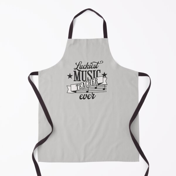 Item preview, Luckiest Music Teacher Ever designed and sold by JooArtPrints ★★★★★.