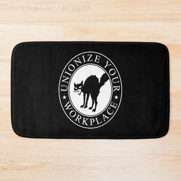 Item preview, Unionize Your Workplace Sabo Cat designed and sold by voltzandvoices.
