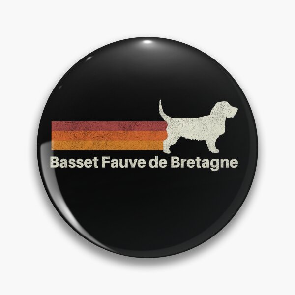 Item preview, Basset Fauve de Bretagne Dog Vintage Retro Pet Lover designed and sold by rafaeltto.